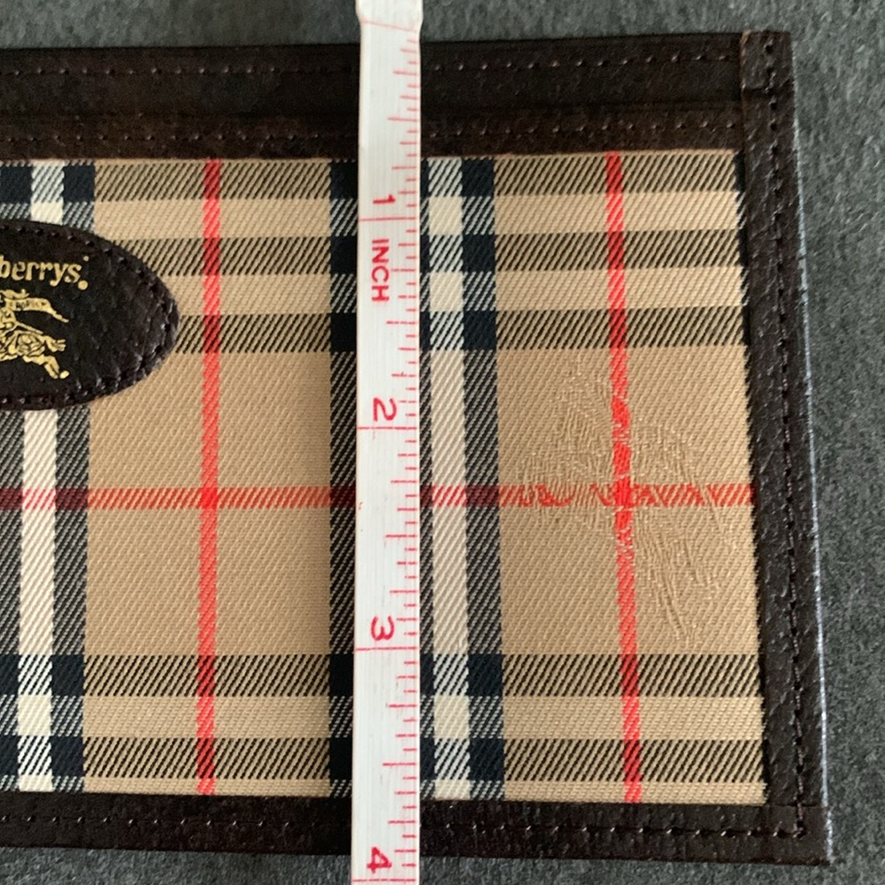 Vintage Burberrys 2 Slot Bill Wallet/Organizer - Picture 10 of 11
